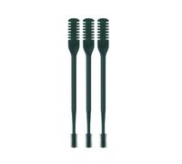 Wzxksoac Cortador de Pelo Nasal 2 en 1, Cuchillo de Pelo de Nariz de Doble Cara, Recortador de Pelo de Nariz Giratorio Manual Portátil de 360°, Verde Oscuro