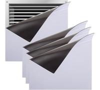 Wzxksoac Cubiertas de Ventilación Magnéticas de 12 Pulgadas, Totalmente Sellables, para el Hogar, Techos, Pisos, HVAC y Respiraderos de RV.