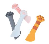 Wzxksoac Cuchara Abrelatas Multifuncional para Mascotas con Forma de Garra de, Cuchara para Alimentación de Cachorros, Pala para Comedero de Perros y Gatos, Vajilla para Mascotas