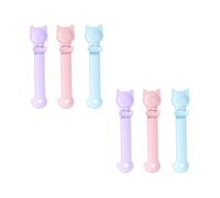 Wzxksoac Cuchara Exprimidora para Comer Fideos para Gatos Cuchara Exprimidora de Carne Cuchara para Comer Fideos para Gatos