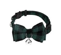 Wzxksoac D-Cute Collar para Gatos Collares para Perros y Cachorros Pequeños Collar con Lazo para Gatitos Collar con Lazo y Campana para Perros y Gatos