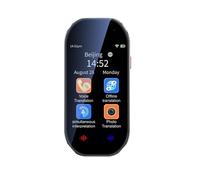 Wzxksoac D6 142+Language Bidireccional portátil AI Traducción inteligente WiFi Traducción instantánea de voz con cámara