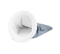 Wzxksoac de Dormir para Gatos: de Dormir Grande de Felpa Suave, Envoltura de 360°, Cómodo de Dormir para Gatos de Interior (Azul)