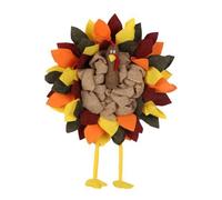 Wzxksoac De Flores De AccióN De Gracias Pavo para Colgar En La Puerta del Patio Decoraciones De Pared para Bar De Halloween