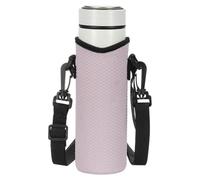 Wzxksoac de Neopreno con Correa para Botella de Agua, Bolsa de Transporte para Botella de Agua de Vidrio de 12 Oz, Aislante, Plegable.