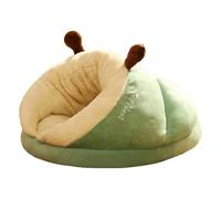 Wzxksoac de Peluche para Mascotas de Tamaño Pequeño y Mediano para Perros y Gatos, Cómodos Nidos para Dormir para Osos de Peluche, Cálidas Casas Cueva para Cachorros,