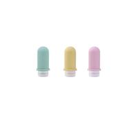 Wzxksoac de Viaje de Silicona Portátiles Contenedor de Líquido Embalaje Recargable Vacío Loción Champú Envase Crema Viaje 60 Ml B