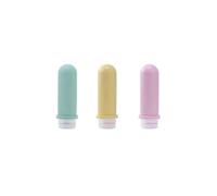 Wzxksoac de Viaje de Silicona Portátiles Contenedor de Líquido Embalaje Recargable Vacío Loción Champú Envase Crema Viaje 90 Ml B