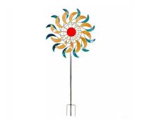 Wzxksoac de Viento de Metal para Exteriores, Vintage, Resistente Al Agua, Grande, para Patio y Jardín.