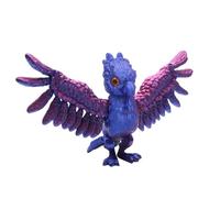 Wzxksoac Decoración de Escritorio de Águila Adorno de Águila Realista Juguete Novedad Figuras de Acción de Águila con Articulaciones Móviles Estatuilla de Águila Decoración del Hogar,A
