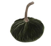 Wzxksoac Decoración de Otoño de Calabaza de Simulación de País de Calabaza con Tallo Real Relleno Suave de Tela Calabaza Decoración de Halloween