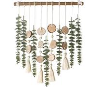 Wzxksoac Decoración de Pared de Eucalipto Artificial para Colgar en la Pared, Hojas de Enredaderas para Boda, Dormitorio, Cocina, Cortina