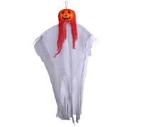 Wzxksoac Decoraciones para Fiestas de Calaveras de Terror de Halloween, Fantasmas Flotantes Colgantes en Las, Decoraciones Aterradoras de Halloween para Patio Al Aire Libre