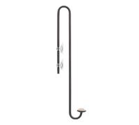 Wzxksoac Difusor de CO2 Atomizador de Acero Inoxidable Accesorios para Acuarios Conjunto de Plantas Equipo Filtro para Pecera Mini M-25cm