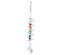 Wzxksoac Dijes de Cristal Artificial, Colgantes, Accesorios Hechos A Mano, Joyería, Pendientes, Collar, Carillón de Viento de Cristal