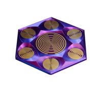 Wzxksoac Disco de Energía de Polarización MWO, Antena Osciladora Multionda, Disco de Energía Chapado en Lakhovsky, Carga y Purificación de Energía.