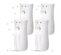 Wzxksoac Dispensador Automático de 4 para Moscas, Control de Mosquitos e Insectos Voladores, Ambientador Dosificador para Verano.