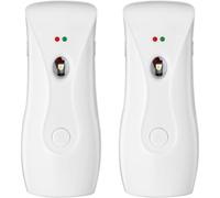 Wzxksoac Dispensadores Automáticos de Ambientadores (Paquete de 2), Máquinas Pulverizadoras de Aerosol, de Pared o de Pie, con Temporizador Ajustable.