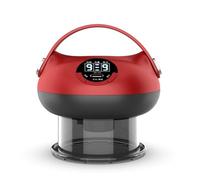 Wzxksoac Dispositivo Inteligente de Masaje con Ventosas Al Vacío, Calefacción Eléctrica, Ventosas para Raspar, Fatiga Física, Alivia Latas de Guasha