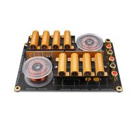 Wzxksoac Divisor de Frecuencia de Altavoz de 2 VíAs y 800 W con Doble Tweeter de Alta PresióN, Filtro Divisor de Frecuencia, Placa de Cruce de Audio Hi-Fi de Alta Fidelidad, 2000 Hz