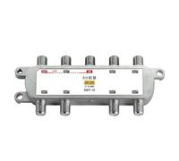Wzxksoac Divisor de Señal Satelital de 8 Vías 4K/8K 10-3224 MHz, Mezclador de Señal de TV por Cable, Divisor de Potencia y Combinador para TV por Satélite/Cable.