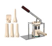 Wzxksoac Embutidora de Carne de Salchicha de Tipo Horizontal 5 en 1, Cocina, Herramientas para Hacer Salchichas de Carne Rápida, Relleno de Salchichas