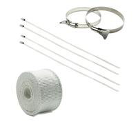 Wzxksoac Envoltura de Tubería Ignífuga Protector de Conducto de Horno Protector de Tubería de Estufa
