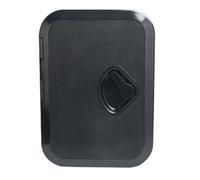 Wzxksoac Escotilla Rectangular de Cubierta de Marino, ABS, 10-5/8 X 14-3/4 Pulgadas, Tapas para Escotilla de Cubierta de, para Marino, RV, Escotilla de Acceso Marino, B