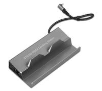 Wzxksoac Estación de Acoplamiento para SteamDeck Dock 85DD Tipo C A PD100W (Carga) + USB 3.0 X 3 + 4K 60 Hz + Adaptador de Red de 1000 Mbps