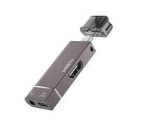 Wzxksoac Estación de Acoplamiento USB C para Portátil, Adaptador Compatible con Tipo C A, 4K A 60 Hz, HD, Tipo C A Concentrador PD100W de 3,5 mm para Teléfono y Portátil.