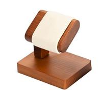 Wzxksoac Estante de Madera para Relojes, Expositor de Joyas en Forma de T, Soporte de Madera Maciza para Guardar Pulseras y Joyas, Estante de Madera en Forma de T para Relojes A