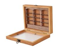 Wzxksoac Estantería Decorativa para la Ansiedad, Estantería de Madera en Miniatura, Decoración de Escritorio para el Hogar, Hecha A Mano.