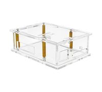 Wzxksoac Estuche Acrílico para Placa de Desarrollo ESP32-P4. Estuche Protector Transparente para Placa de Desarrollo -ESP32P4-M3.