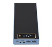 Wzxksoac Estuche para Banco de Energía Inalámbrico de Carga Rápida, Desmontable, Carcasa DIY, 8 X 18650, Sin Soldadura, Caja de Almacenamiento de Baterías, Sin Batería, Normal.