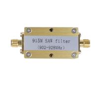 Wzxksoac Filtro Saw de Paso de Banda para Control Remoto para IoT, Módulo Amplificador de Radio RFID para Filtro de Minería de Helio, Interfaz SMA 915M
