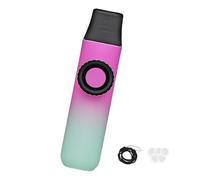 Wzxksoac Flauta Kazoo Pequeña, Instrumento Musical Británico Fácil de Aprender, con Cordón para Guitarra, Ukelele, Violín, Piano y Teclado C