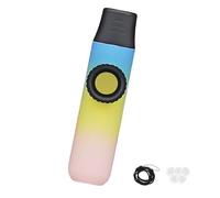 Wzxksoac Flauta Kazoo Pequeña, Instrumento Musical Británico Fácil de Aprender, con Cordón para Guitarra, Ukelele, Violín, Piano y Teclado A