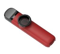 Wzxksoac Flauta Kazoo Portátil con Cordón, Divertido Silbato Musical, Alegre Silbato Musical, Regalo para Niños y Niñas, Color Rojo.