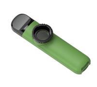Wzxksoac Flauta Kazoo Portátil con Cordón, Divertido Silbato Musical, Alegre Silbato Musical, Regalo para Niños y Niñas, Color Verde.