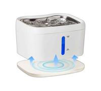 Wzxksoac Fuente De Agua para Mascotas, Dispensador De Agua para Gatos Y Perros PequeñOs con Bomba Silenciosa, Filtros De Agua Y FáCiles De Limpiar Incluidos