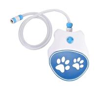 Wzxksoac Fuente de Agua para Perros con Entrada Fácil de Activar: Juguete para Perros con Aspersor para Beber