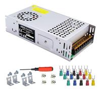 Wzxksoac Fuente de Alimentación Conmutada de Aleación de Aluminio de 12 V, 40 A y 480 W. Fuente de Alimentación Regulada, Ideal para LED, Monitorización y Vehículos.