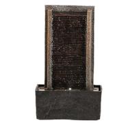 Wzxksoac Fuente de Cascada de Escritorio, Fuente de Relajación USB para Interiores, Ideal para Decorar el Hogar, la Oficina y el Dormitorio.