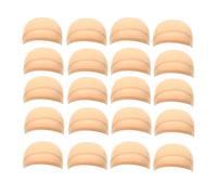 Wzxksoac Gorro de Peluca HD Gorro de Media Gorro de Peluca Transparente Gorro de Nailon Fino Fundas para la Cabeza Convenientes Multifuncionales, Color de Piel 20 Piezas