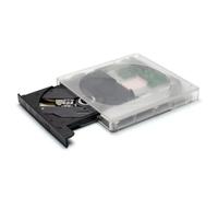 Wzxksoac Grabadora de CD/DVD Portátil USB 3.0 Tipo C, Unidad de DVD Ultradelgada, ROM para Exteriores, Lector Óptico con Cancelación de Ruido.
