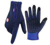 Wzxksoac Guantes CáLidos Lana con Pantalla TáCtil, Guantes Impermeables para FríO para Ciclismo Al Aire Libre, Guantes Esquí Invierno Antideslizantes Prueba Viento para Mujeres y Hombres L