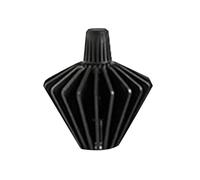 Wzxksoac Herramienta de Modelado de Filtros de Papel Ajustable con Rango de Ajuste de 36° A 60°, Diseño para Múltiples Portafiltros, Color Negro.
