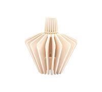 Wzxksoac Herramienta de Modelado de Filtros de Papel Ajustable con Rango de Ajuste de 36° A 60°. Diseño para Múltiples Portafiltros. Color Cremoso.