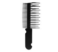 Wzxksoac Herramienta para Peinar el Cabello, Cepillo Húmedo Antienredos de Dientes Anchos, Cepillo Grande Negro para el Cabello, Peine Desenredante Que No Daña el Cabello, Peine de Salón