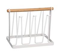 Wzxksoac Hierro 6 Tazas Soporte de Vaso de Vidrio Soporte de Estante Secado Hogar Cocina Escurridor Colgante Estante de Almacenamiento Accesorios de Almacenamiento en el Hogar